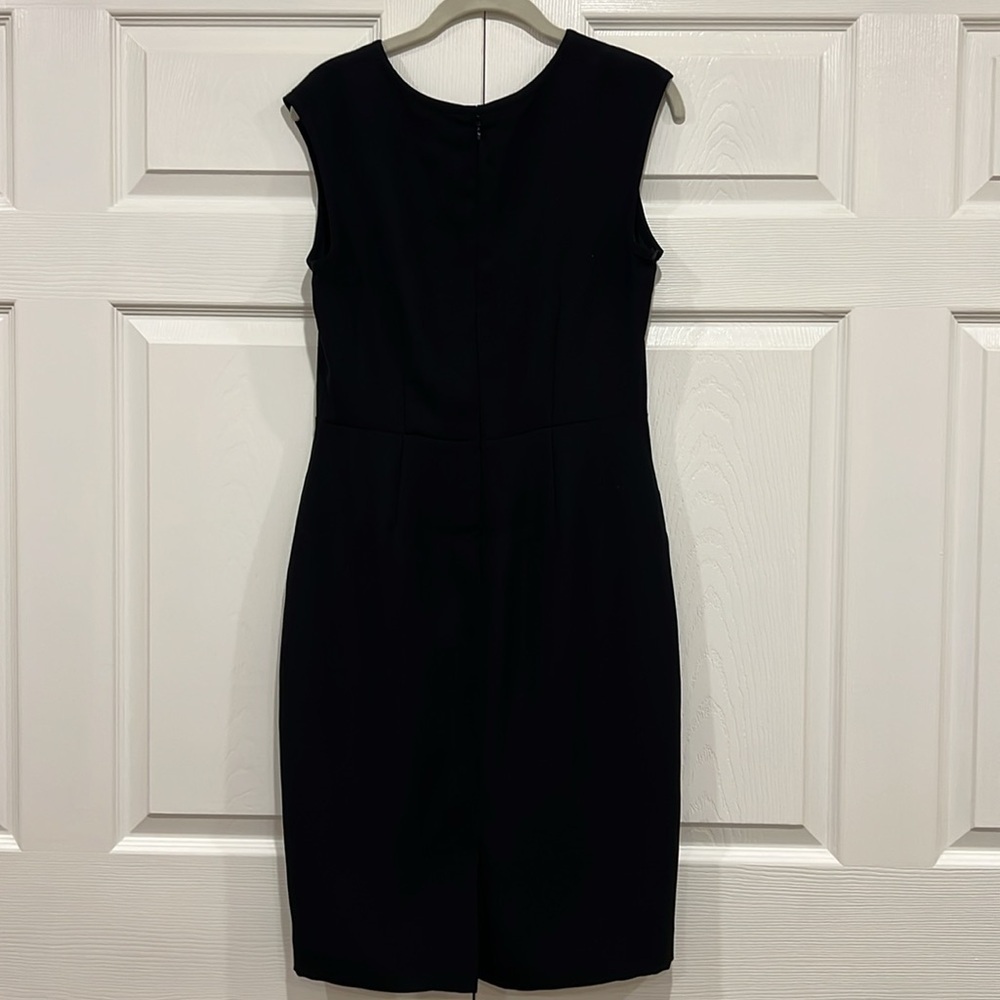 Banana Republic Sheath Dress Womens Black Size 4 - Picture 2 of 8